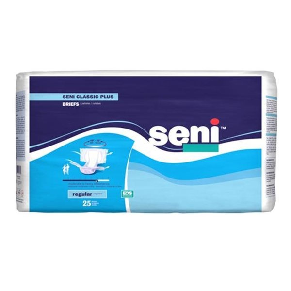 Seni Seni S-RE25-BC2 Classic Plus Briefs; Regular Case - 100 S-RE25-BC2